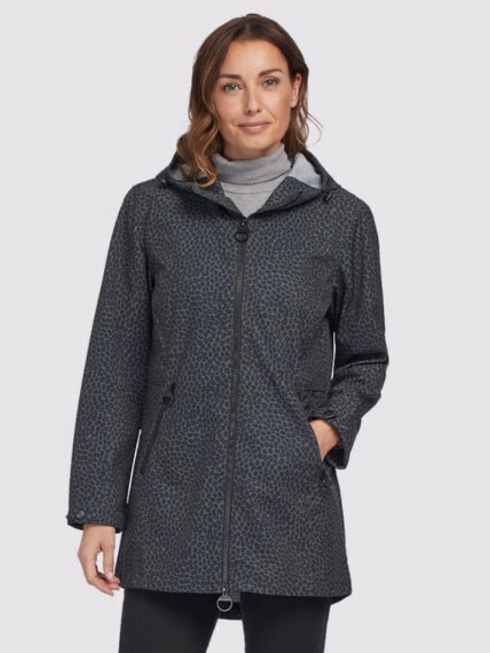 Tribal Women's Leopard Print Raincoat